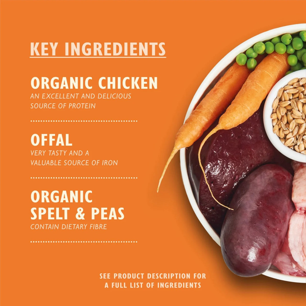 Lily's Kitchen Organic Chicken & Spelt Supper for Dogs 150g