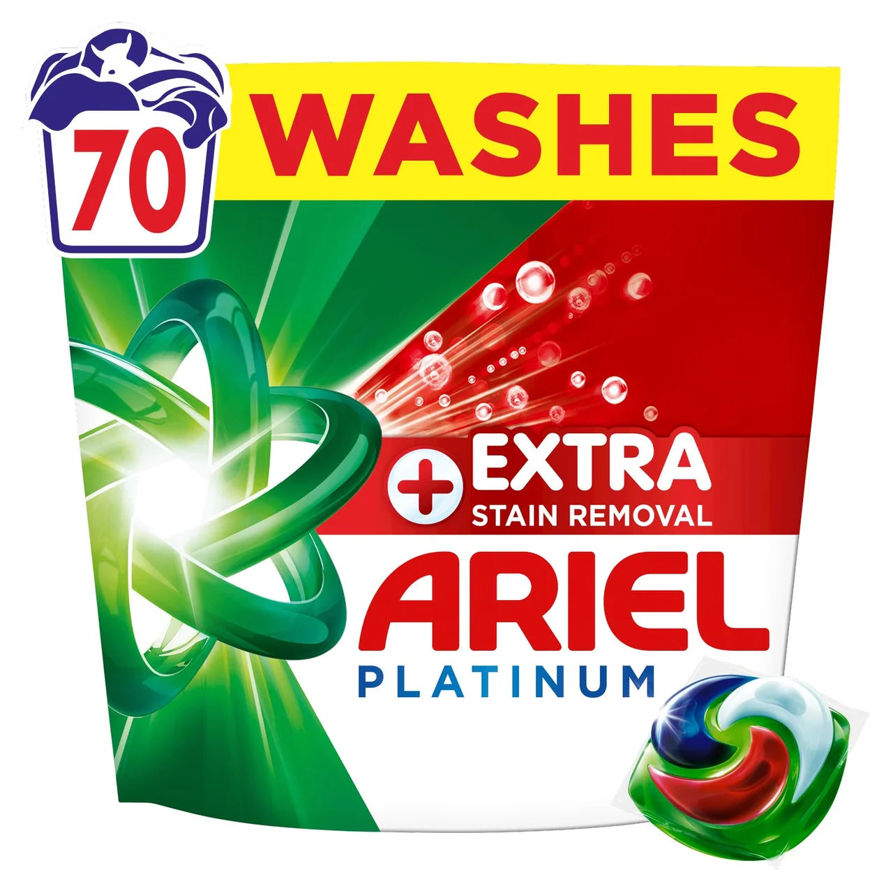 Ariel Platinum Bio Pods Washing Capsules 70 Washes