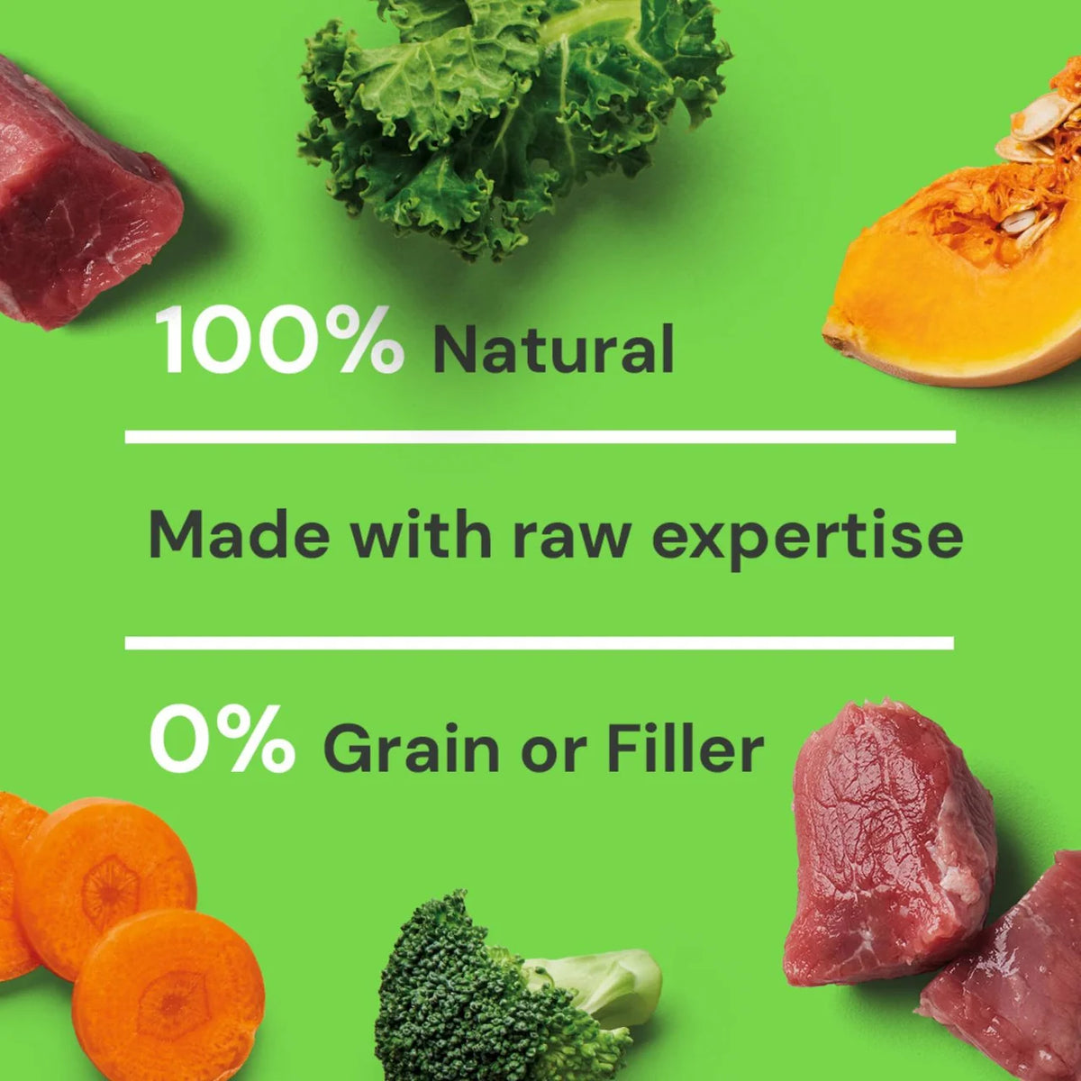 Nutriment Lamb Formula Raw Dog Food 500g