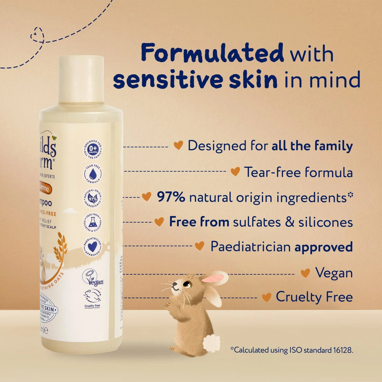 Childs Farm OatDerma Shampoo Fragrance-Free 250ml
