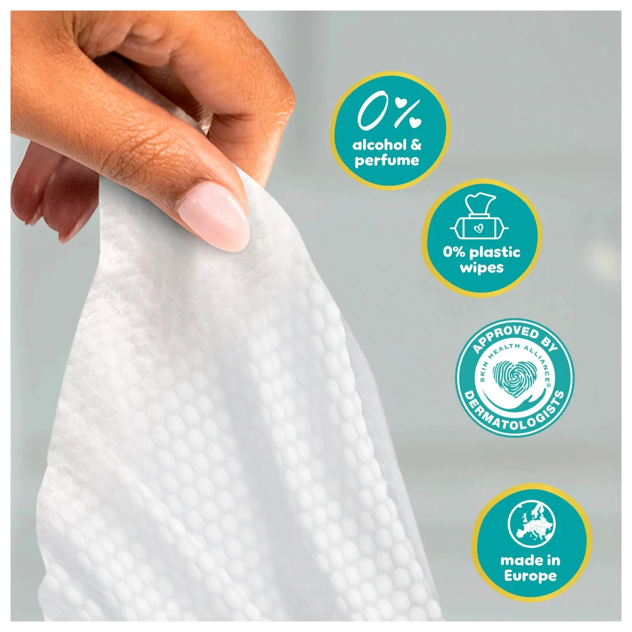 Pampers New Baby Wipes 60 per pack