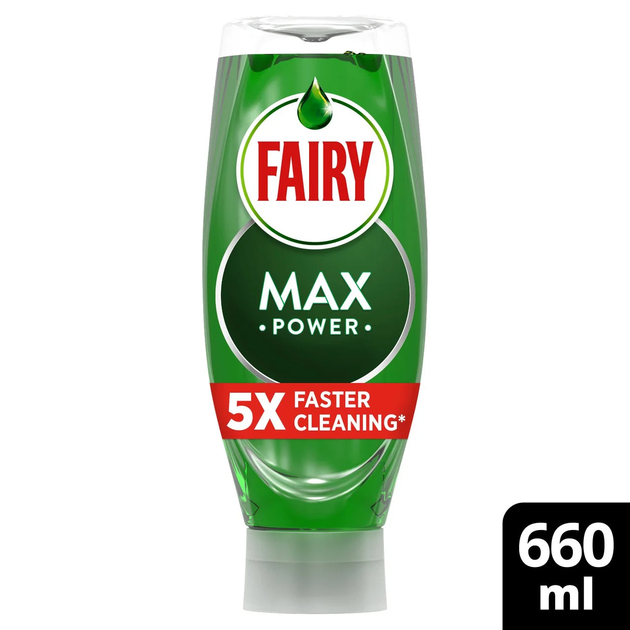 Fairy Max Power Washing Up Liquid Original 660ml