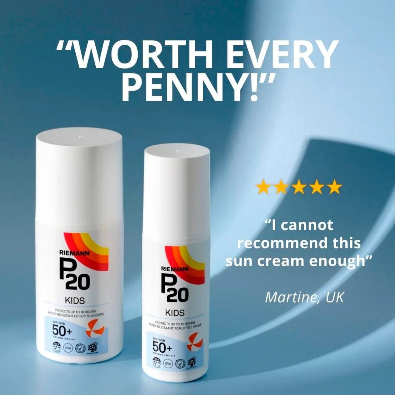 P20 Kids Sun Cream SPF 50+ , 100ml