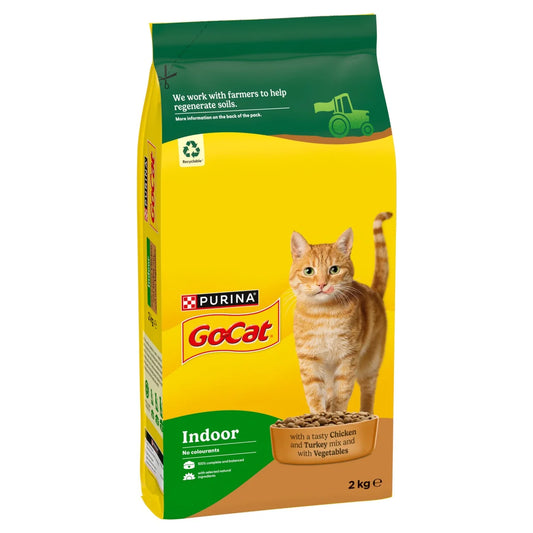 Go-Cat Indoor Chicken Dry Cat Food 2kg