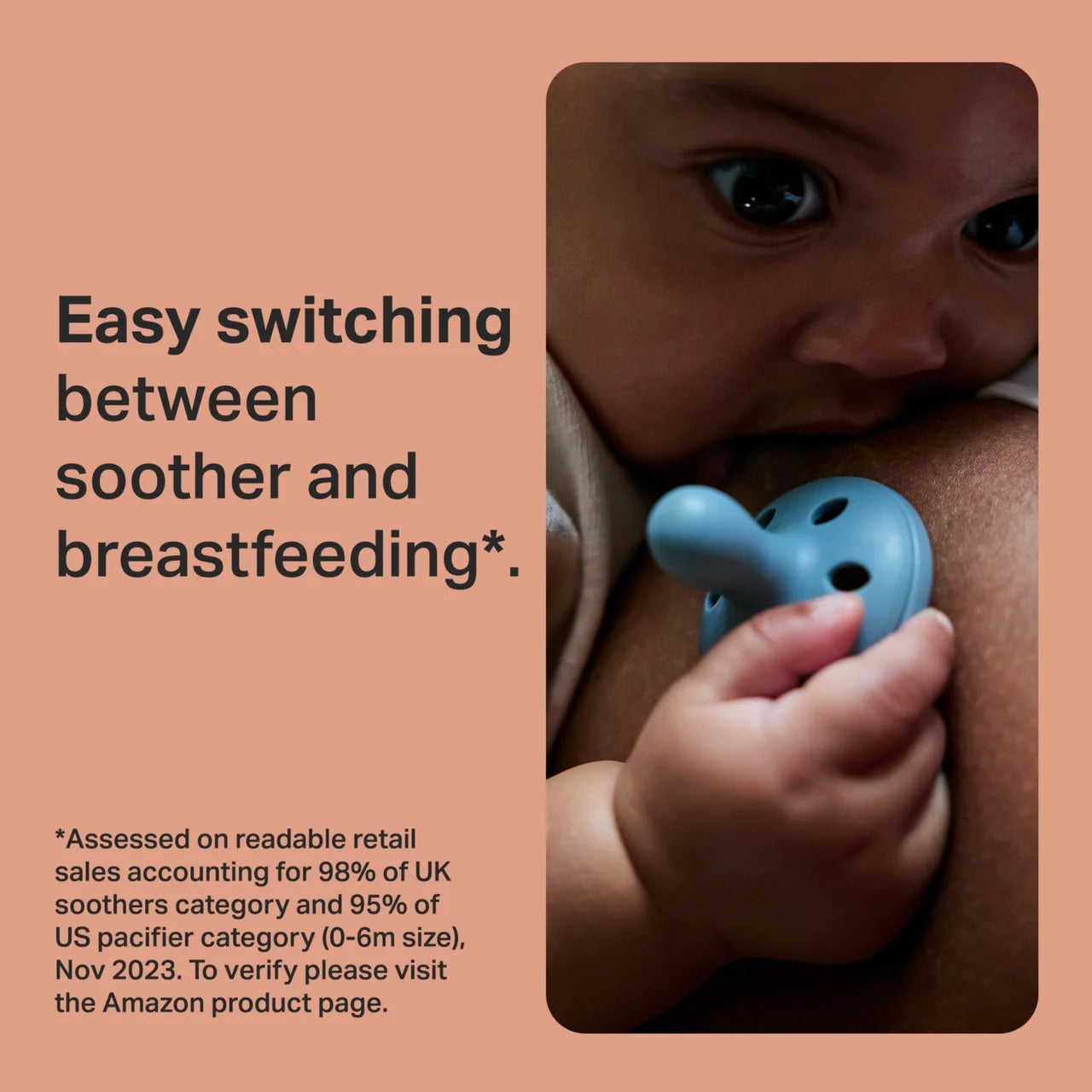 Tommee Tippee Breastlike Soothers 6-18m , 2 per pack