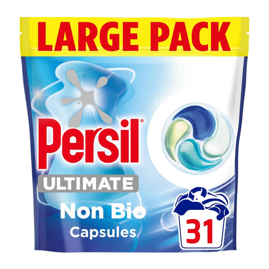 Persil Ultimate Non Bio Ultra Stain Removal Laundry Capsules 31 Washes