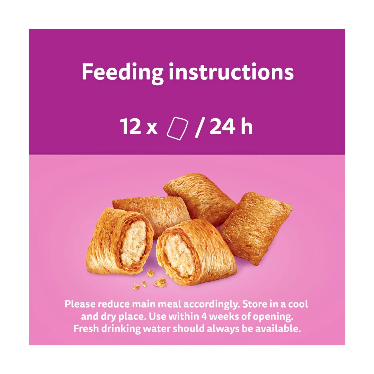Whiskas Temptations Adult Cat Treat Biscuits with Salmon 60g
