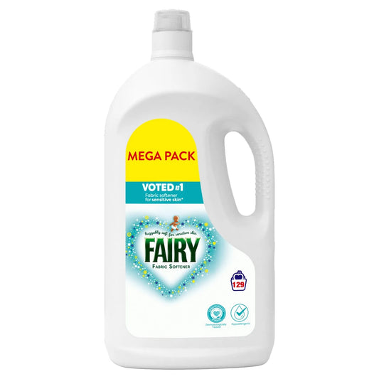 Fairy Original Fabric Conditioner for Sensitive Skin 129 Washes 3999ml
