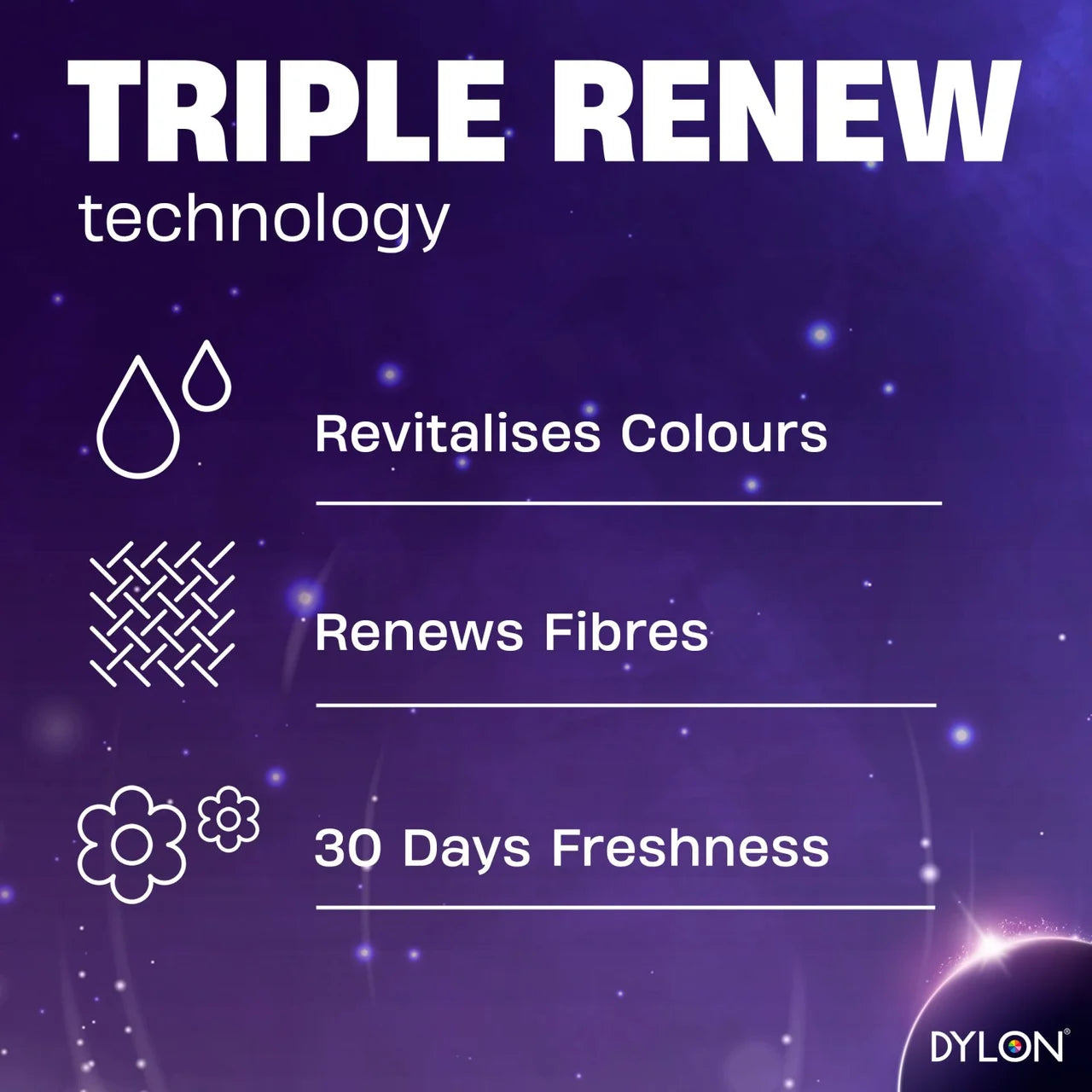 Dylon Renew Colour Detergent - Black & Dark Clothes 60 washes