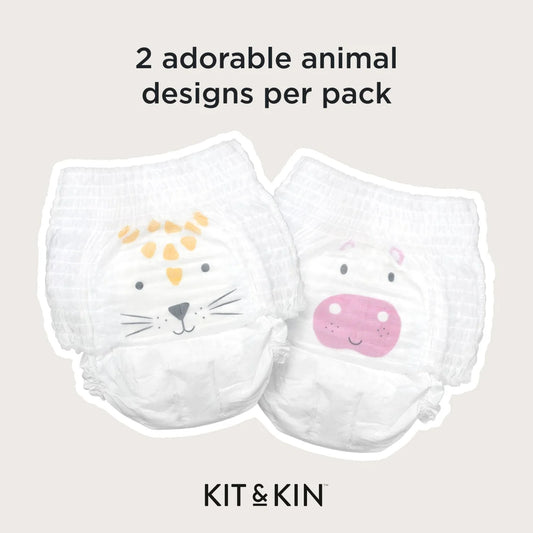 Kit & Kin Hypoallergenic Nappy Pants Size 4 (9-15kg) 22 per pack