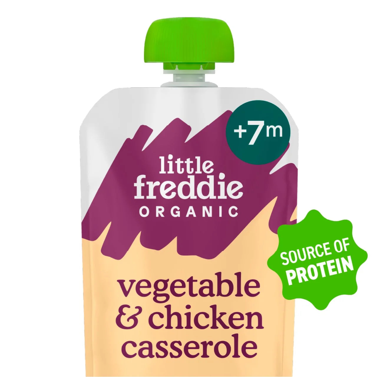 Little Freddie Chicken Casserole Baby Food Pouch 7+ Months 130g