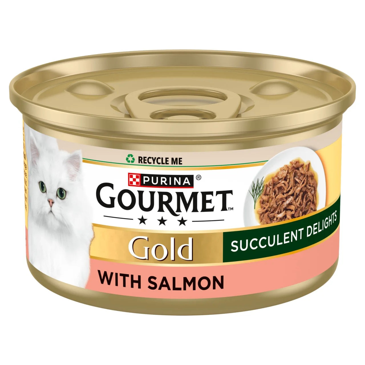 Gourmet Gold Succulent Delights Salmon Wet Cat Food 85g