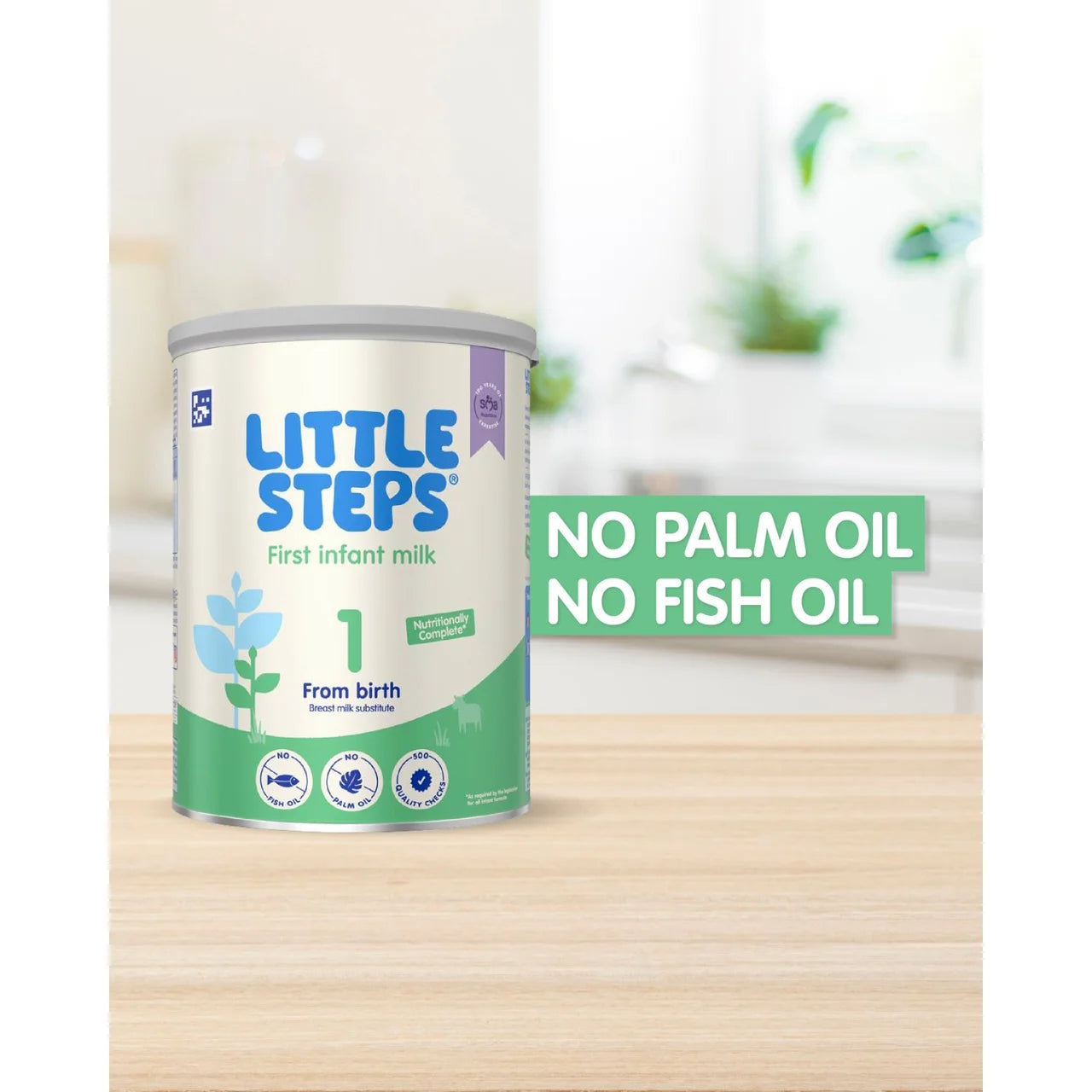 LITTLE STEPS First Infant Baby Milk Powder Formula from birth 800 g