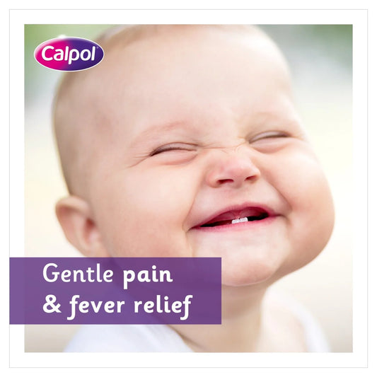 Calpol Infant Sugar Free Oral Suspension Strawberry 2+ Months 100ml