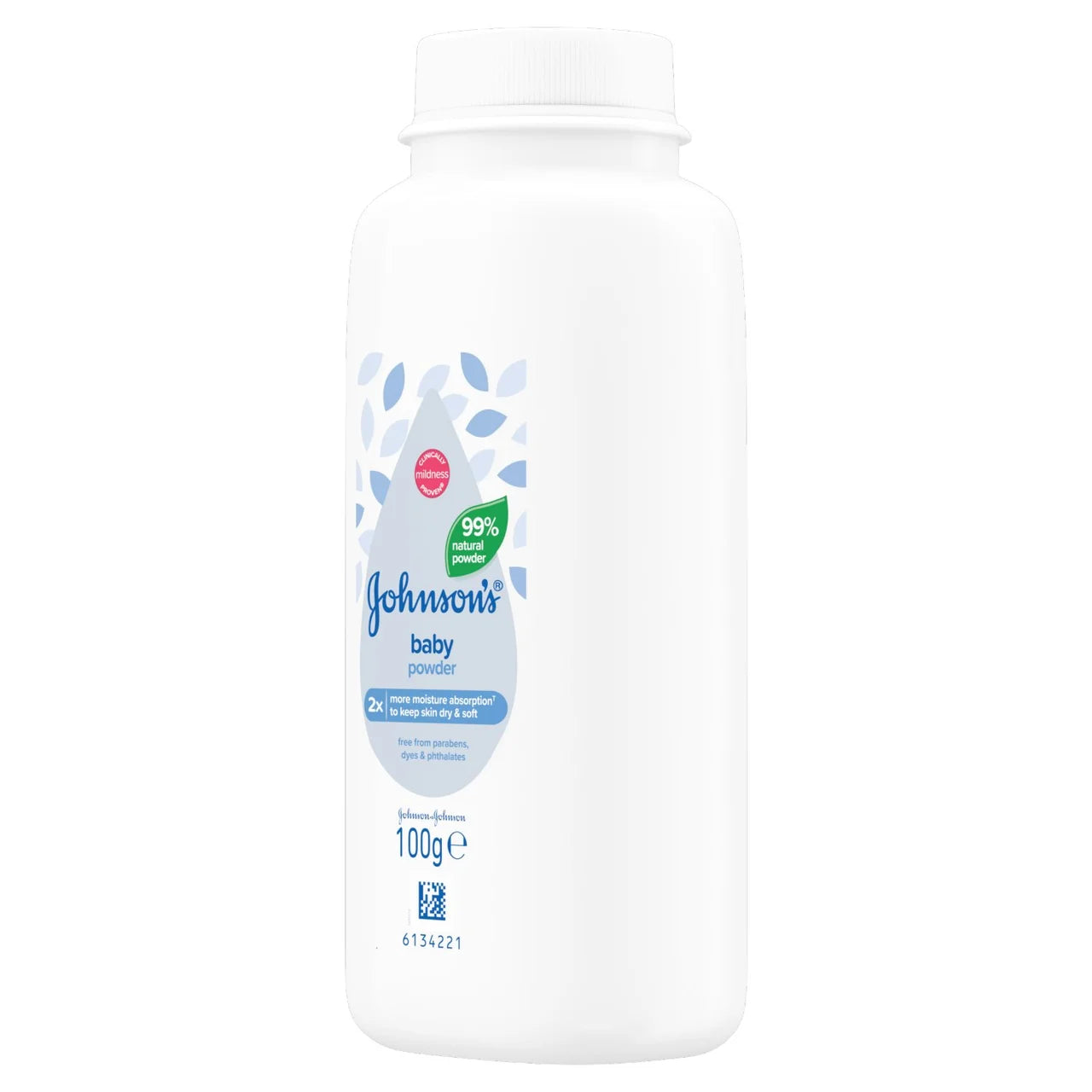 Johnson's Baby Powder Natural Cornstarch 100g