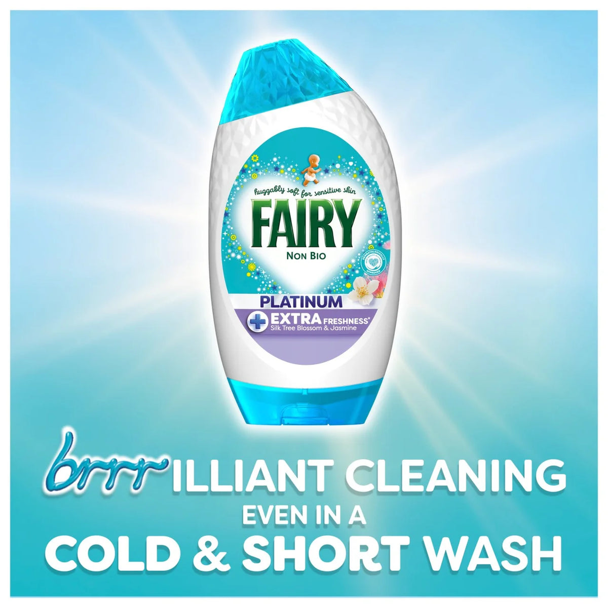 Fairy Non Bio Silk Tree Blossom Washing Liquid Gel 38 Washes
