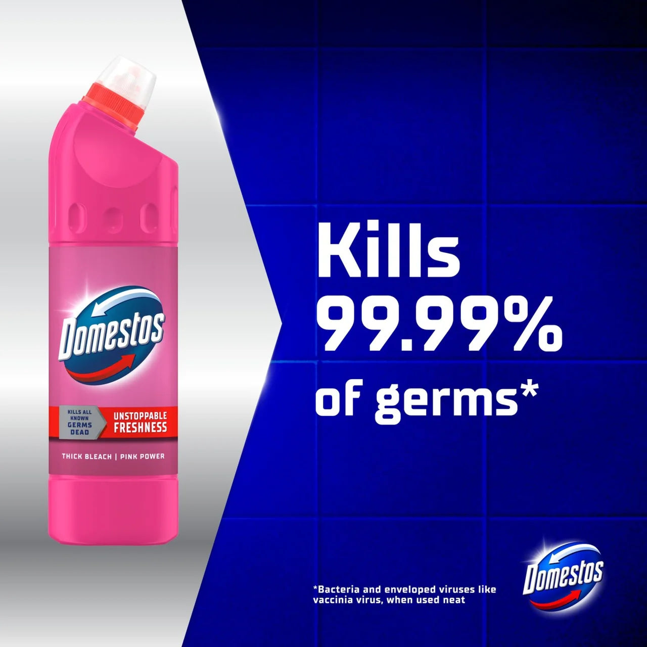 Domestos Thick Bleach Pink Power 750ml