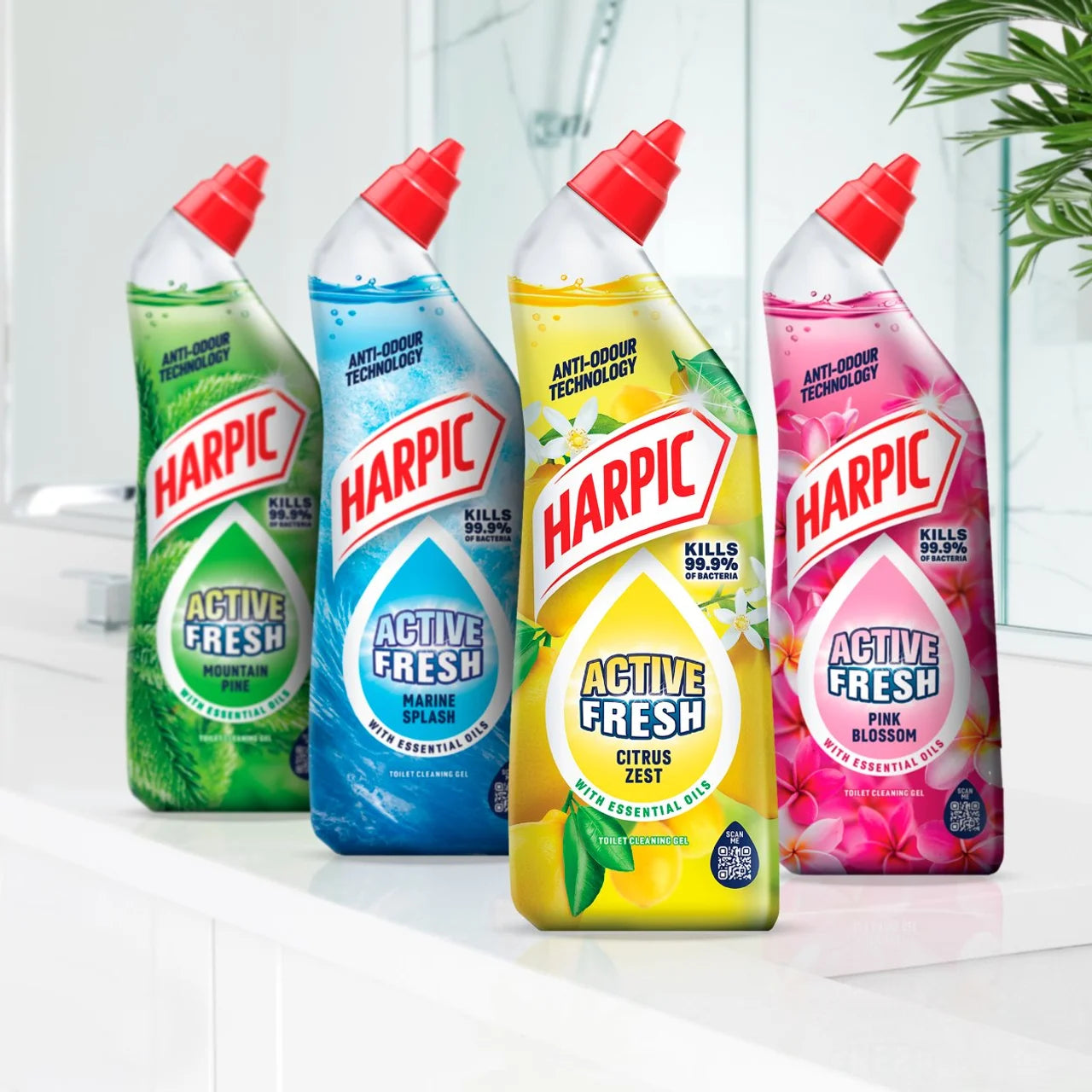 Harpic Active Fresh Citrus Toilet Cleaner Gel 750ml