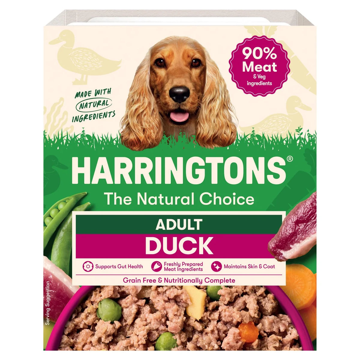 Harringtons Grain Free Duck & Potato with Vegetables 400g