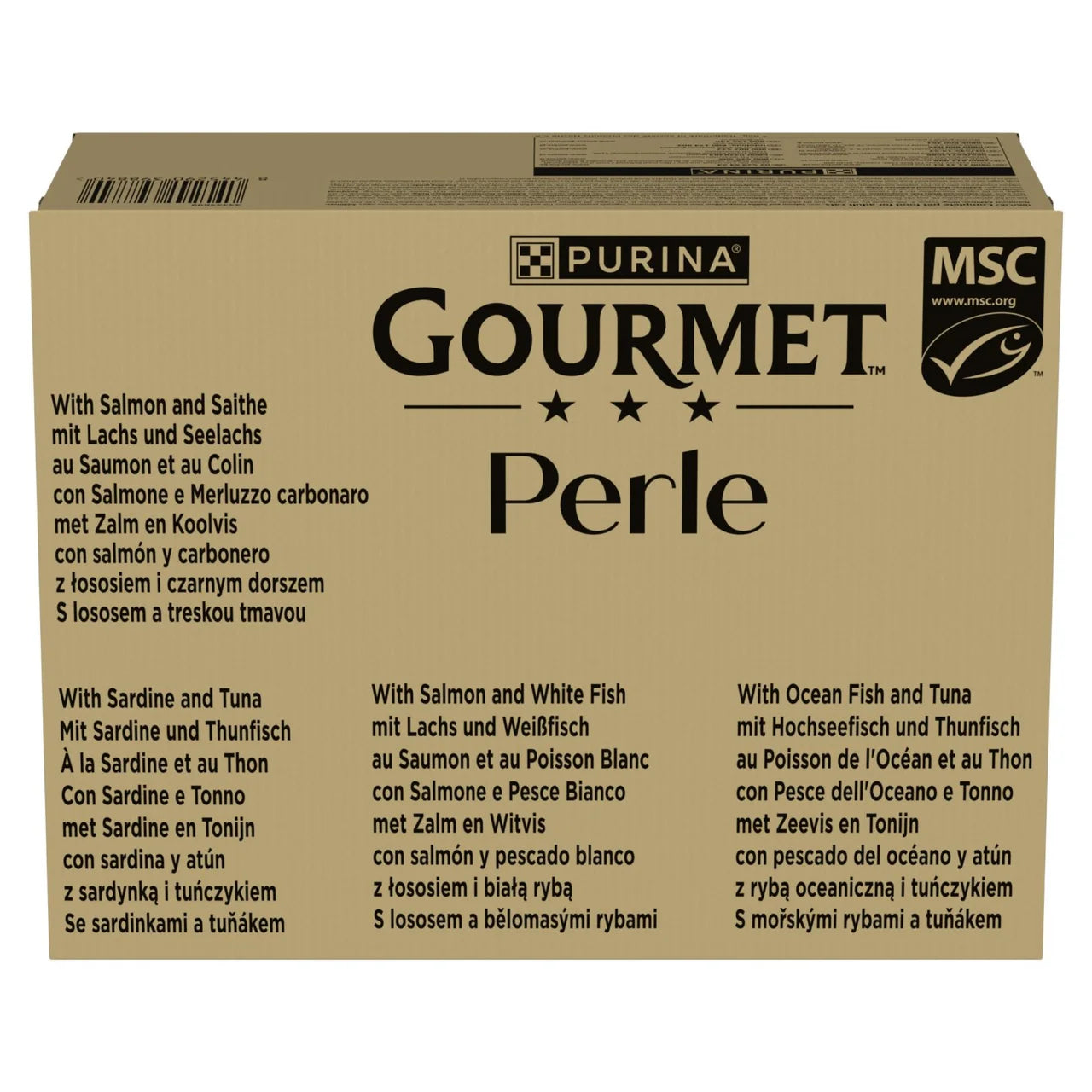 Gourmet Perle Seaside Duo in Gravy Wet Cat Food 96 x 85g