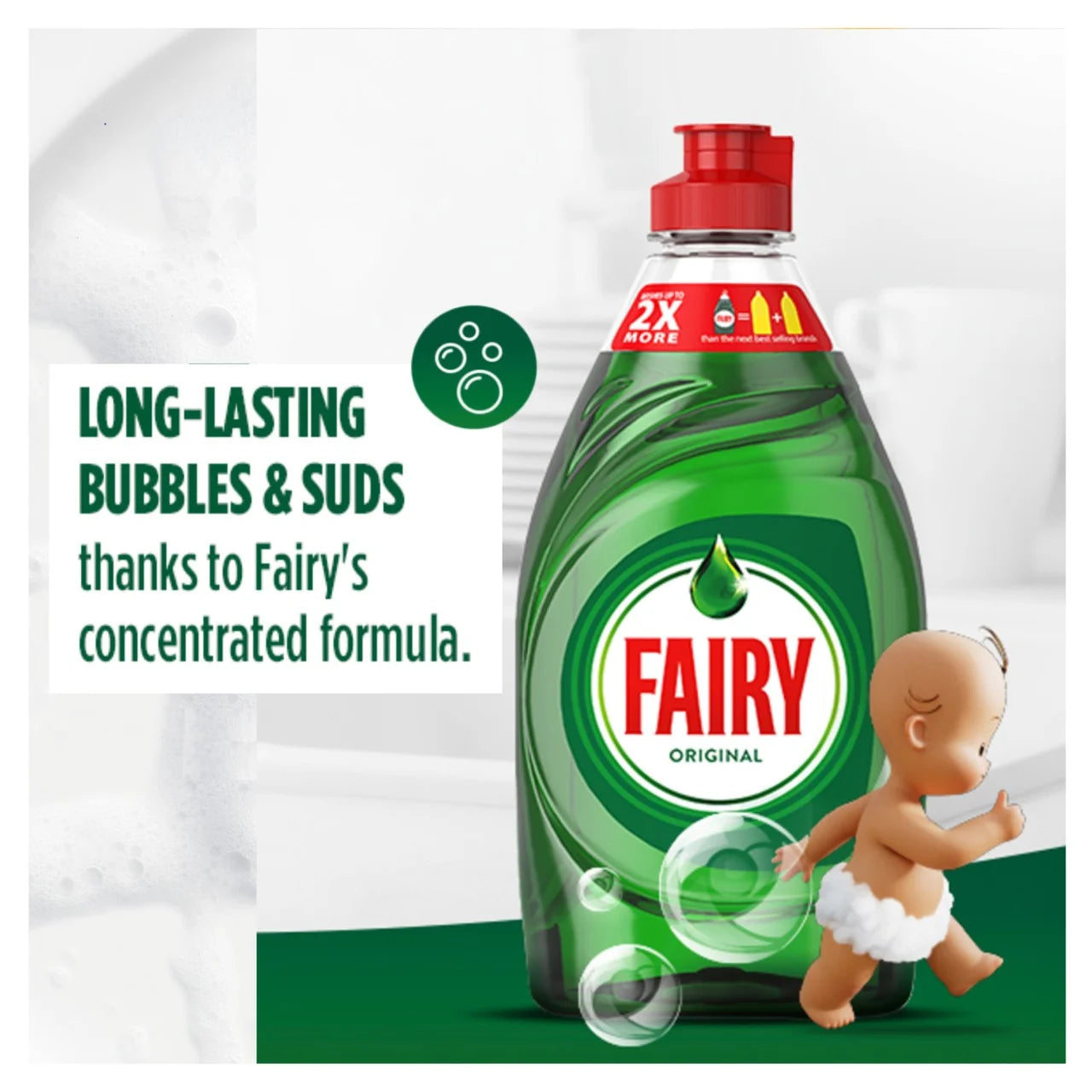 Fairy Original Washing Up Liquid 1450ml