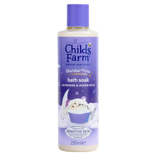Childs Farm SlumberTime Bath Soak, Lavender & Moon Milk 250ml