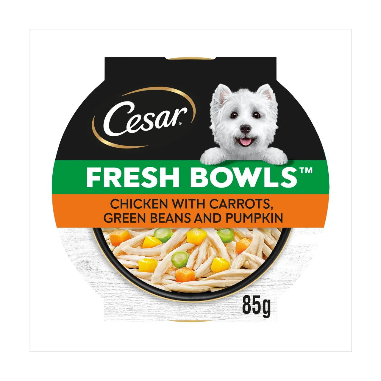 Cesar Fresh bowls with Chicken in Gravy 85g
