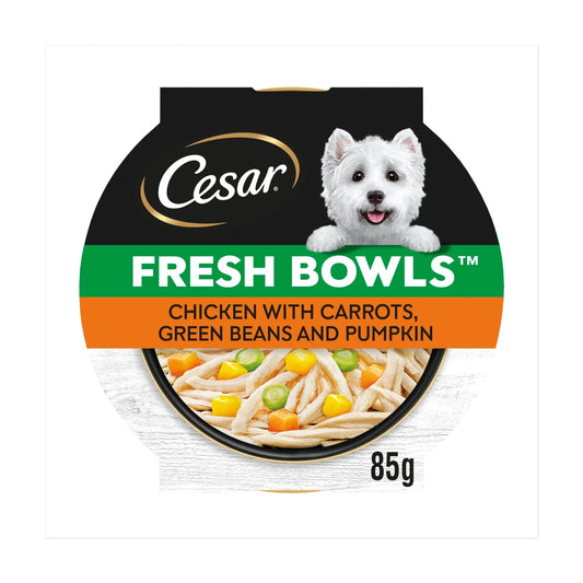 Cesar Fresh bowls with Chicken in Gravy 85g