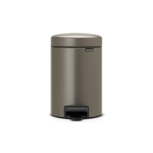 Brabantia Pedal Bin, Platinum 3L