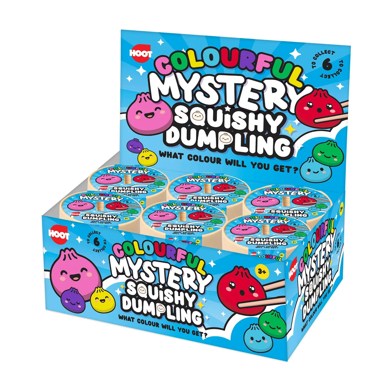 Hoot Squishy Colourful Mystery Dumplings