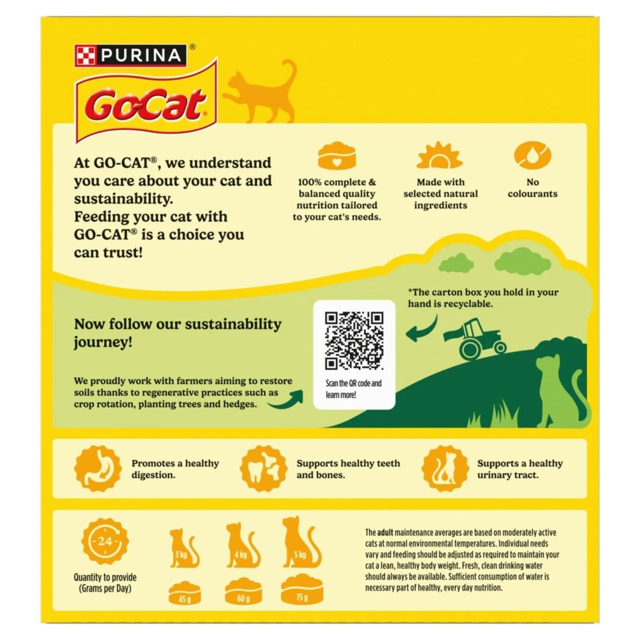 Go-Cat Herring with Vegtables Dry Cat Food 320g