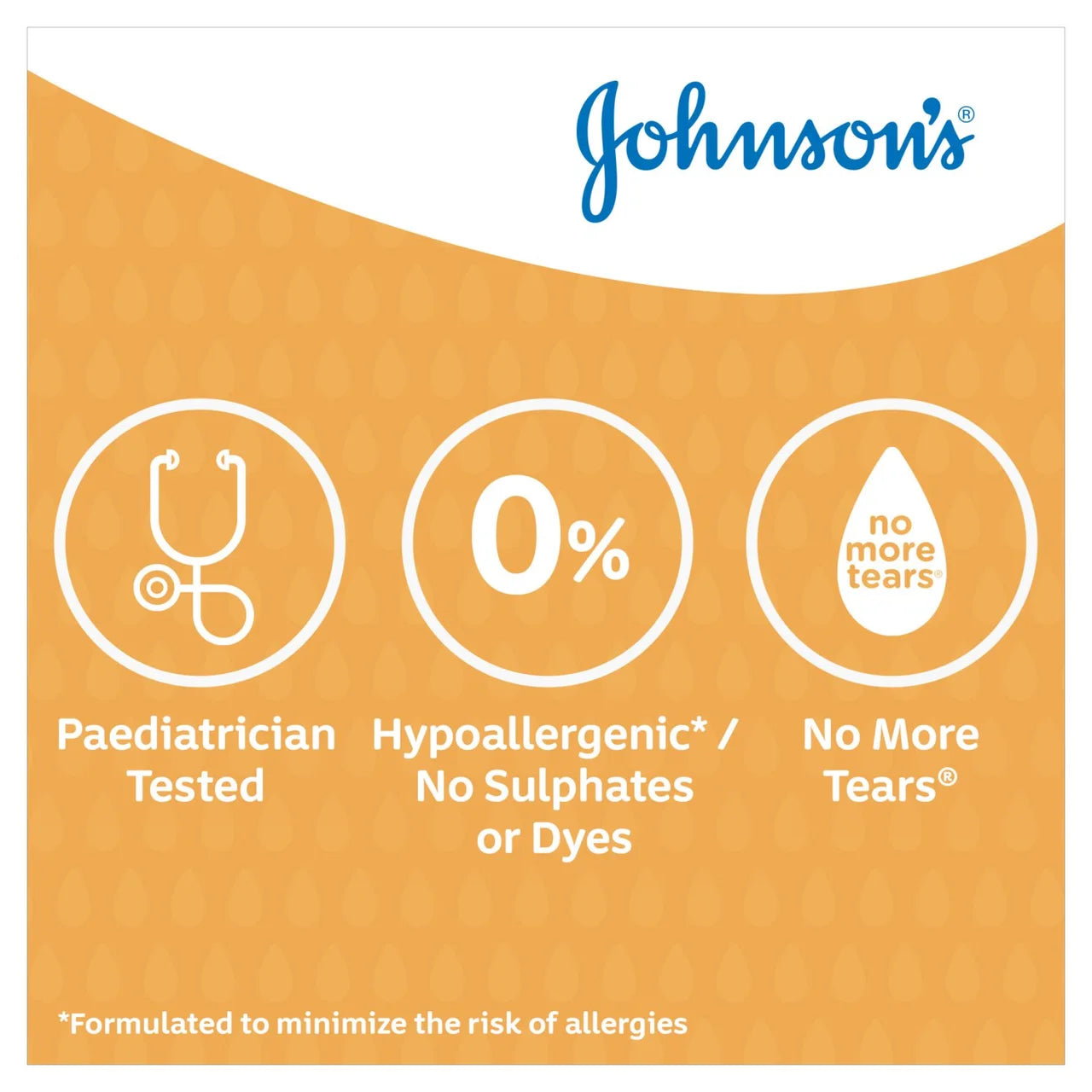 Johnson's Baby No More Tears Shampoo for Gentle Daily Care 750ml