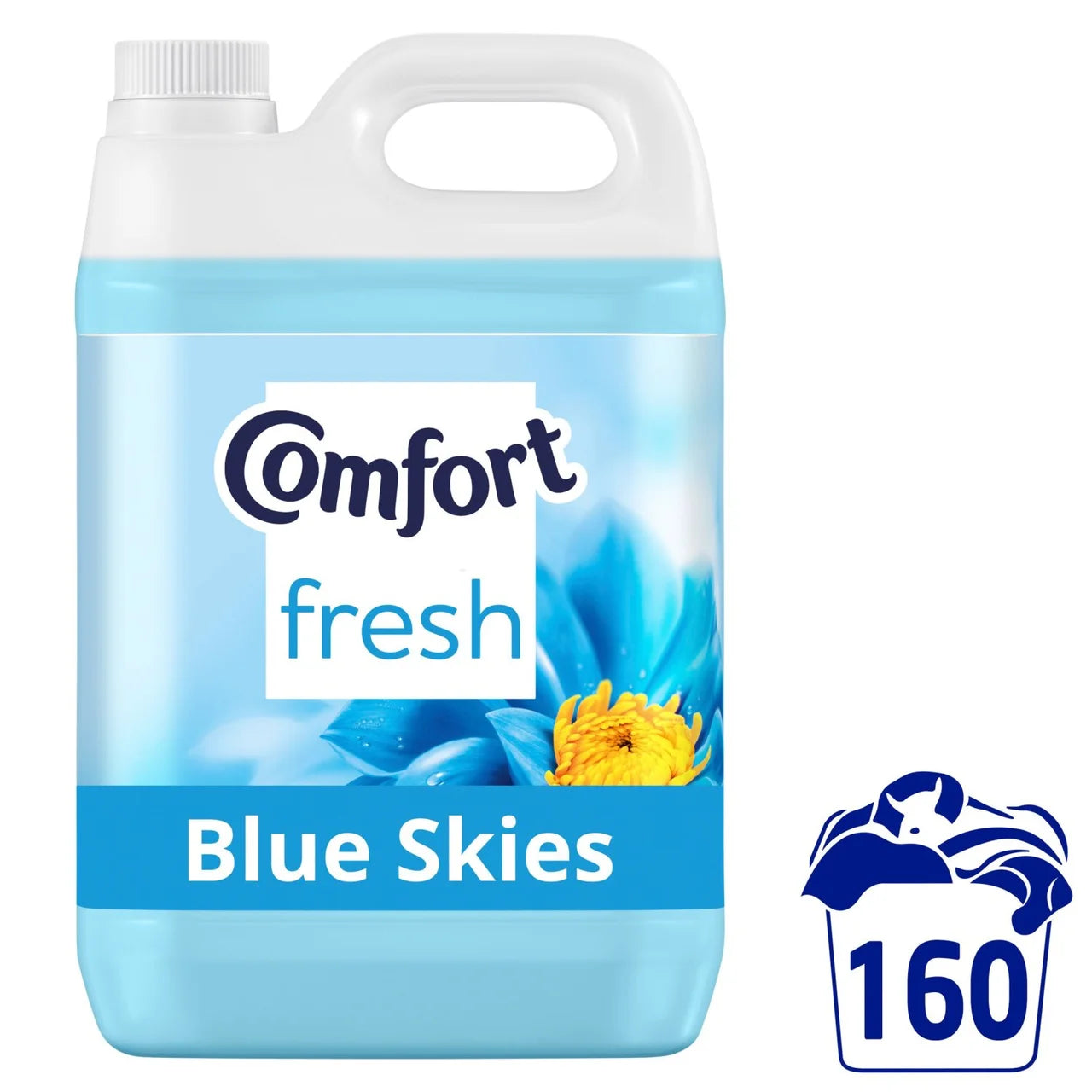 Comfort Fresh Fabric Conditioner Blue Skies 160 Washes 4800ml