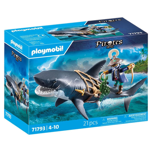 Playmobil 71793 Pirates Giant Shark with Biting Function