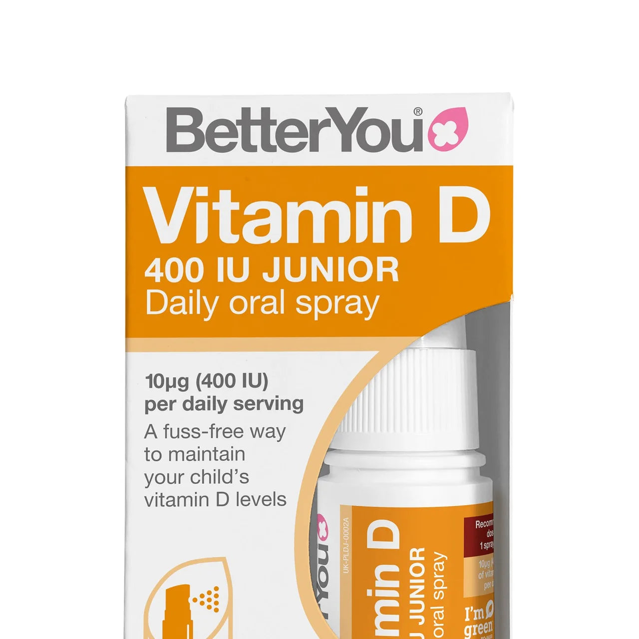 BetterYou D400 Kid's Vitamin D Daily Oral Spray 3yrs+ , 15ml