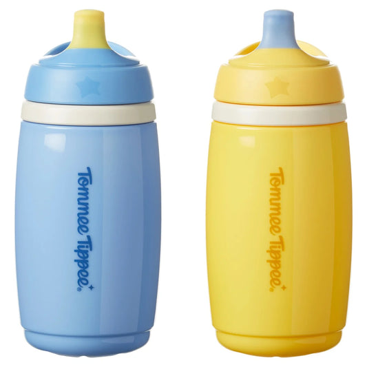 Tommee Tippee Insulated Active Spout Cip Blue/Yellow 2 per pack