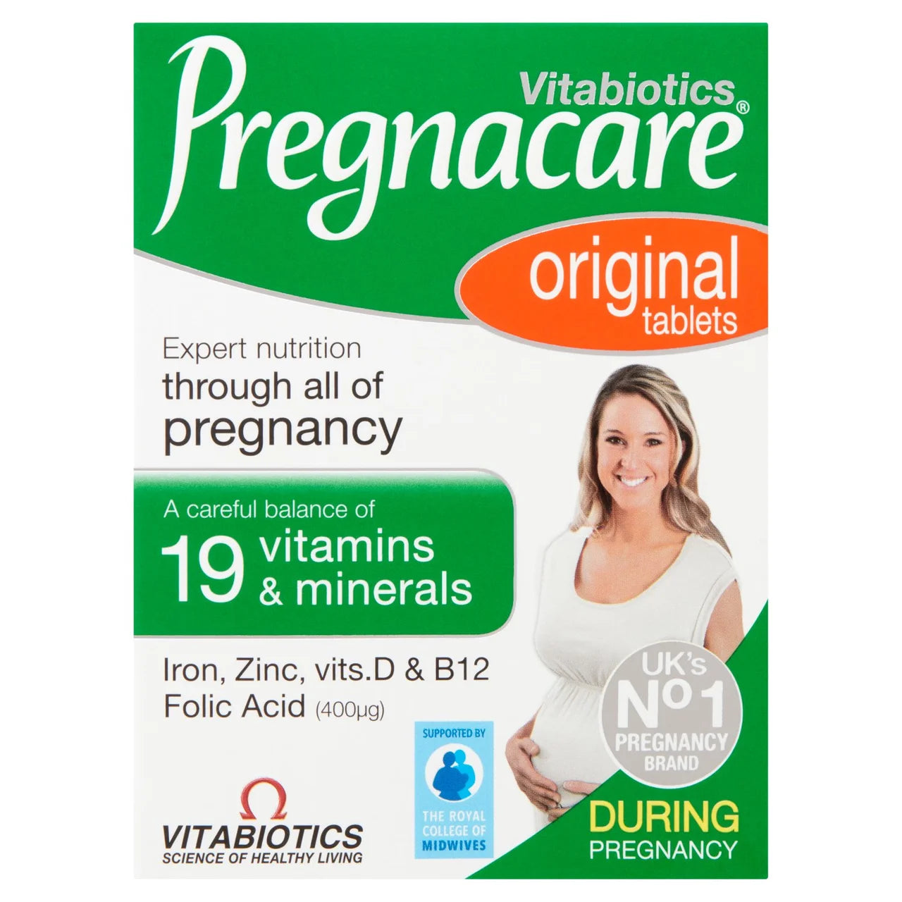 Vitabiotics Pregnacare Original Multivitamins & Minerals Tablets 30 per pack