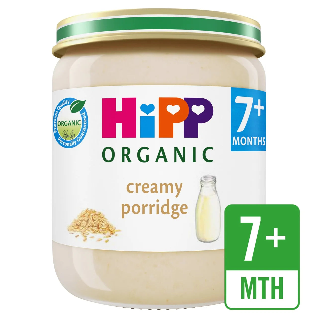 HiPP Organic Creamy Porridge Baby Food Jar 7+ Months 160g