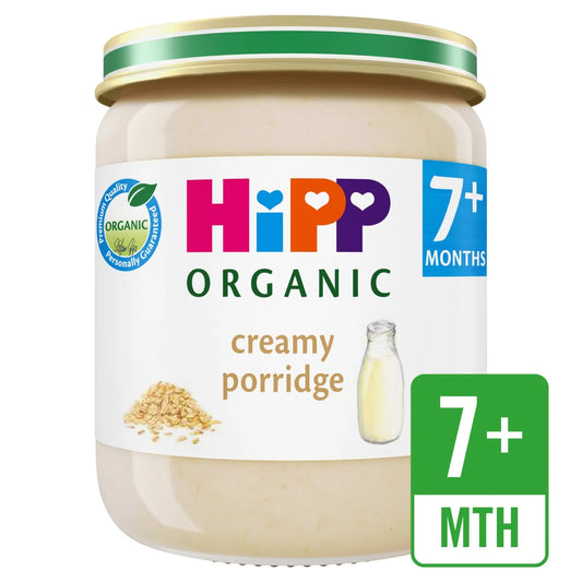 HiPP Organic Creamy Porridge Baby Food Jar 7+ Months 160g