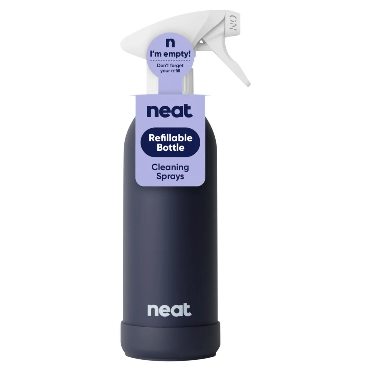 Neat Refillable Spray Bottle Midnight 500ml