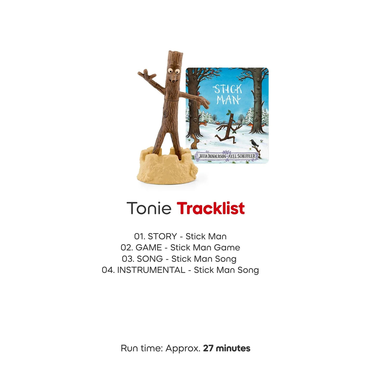 Tonies Julia Donaldson Stick Man Audio Tonie Character