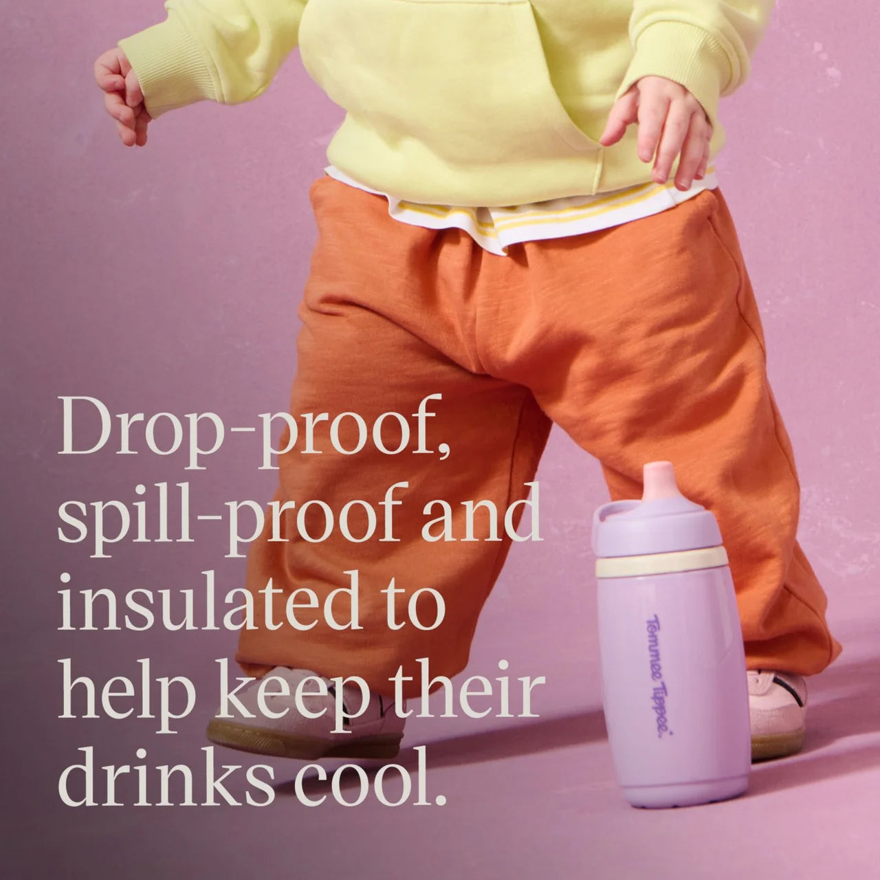 Tommee Tippee Insulated Active Spout Cip Blue/Yellow 2 per pack