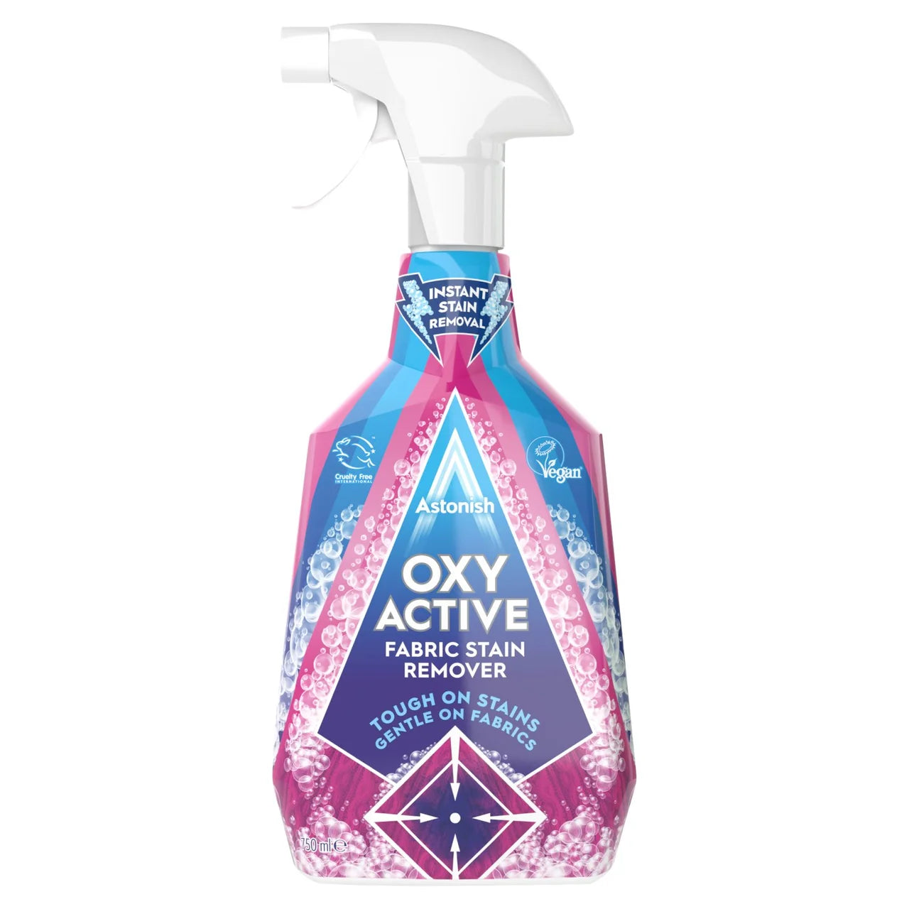 Astonish Oxy Active Fabric Stain Remover Pink Blossom 750ml