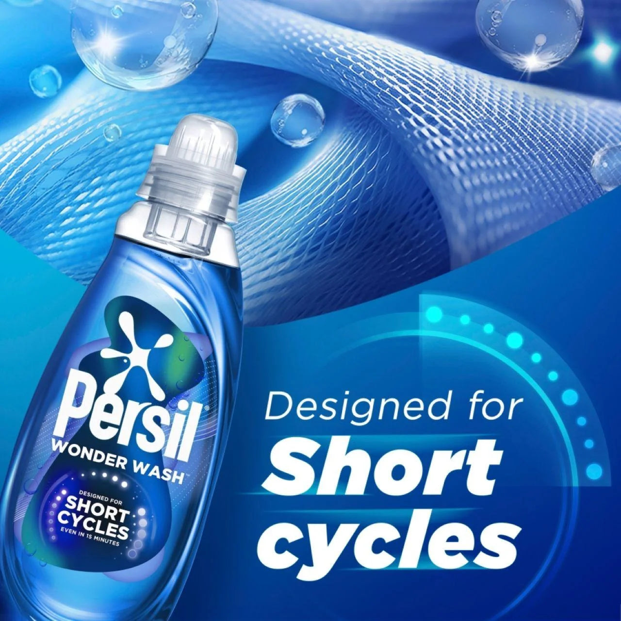 Persil Wonder Wash Odour Defy Laundry Detergent 55 Washes 1485ml