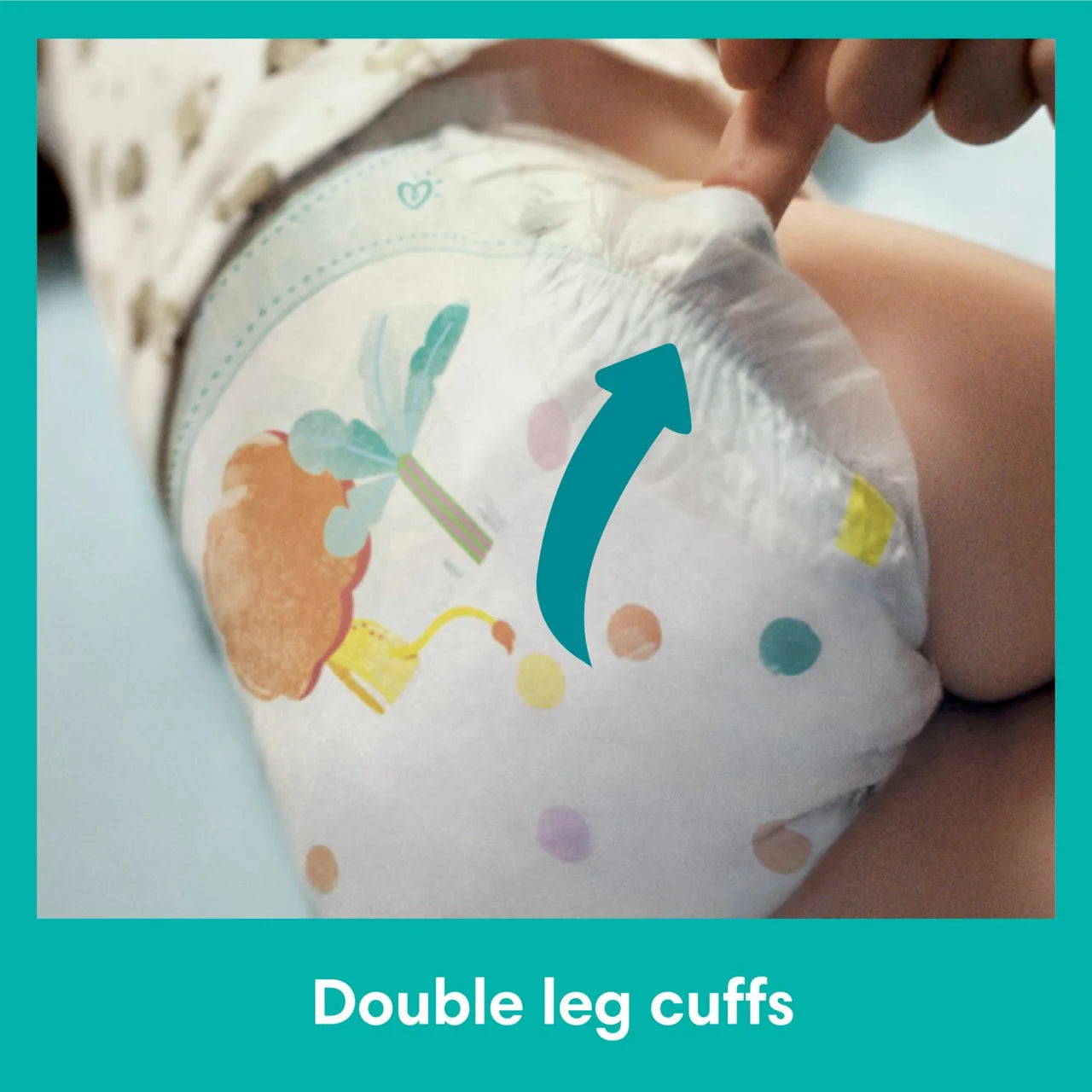Pampers Baby-Dry Nappies, Size 5+ (12-17kg) Jumbo+ 68 per Pack