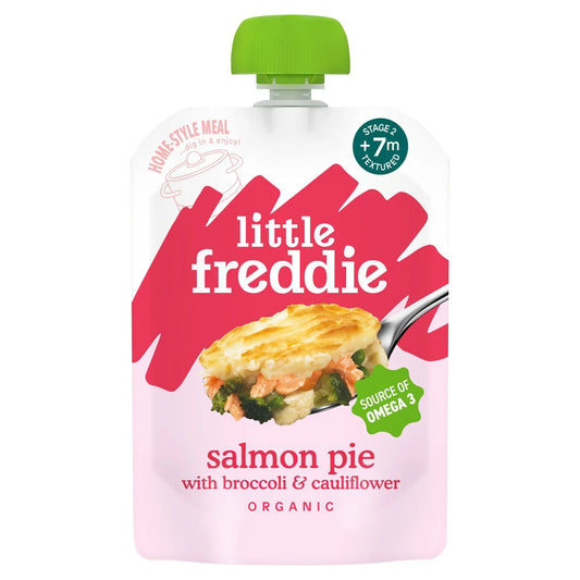 Little Freddie Salmon Pie Baby Food Pouch 7+ Months 120g