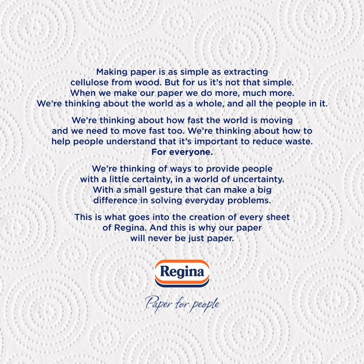 Regina Thirst Pockets Kitchen Roll 2 per pack