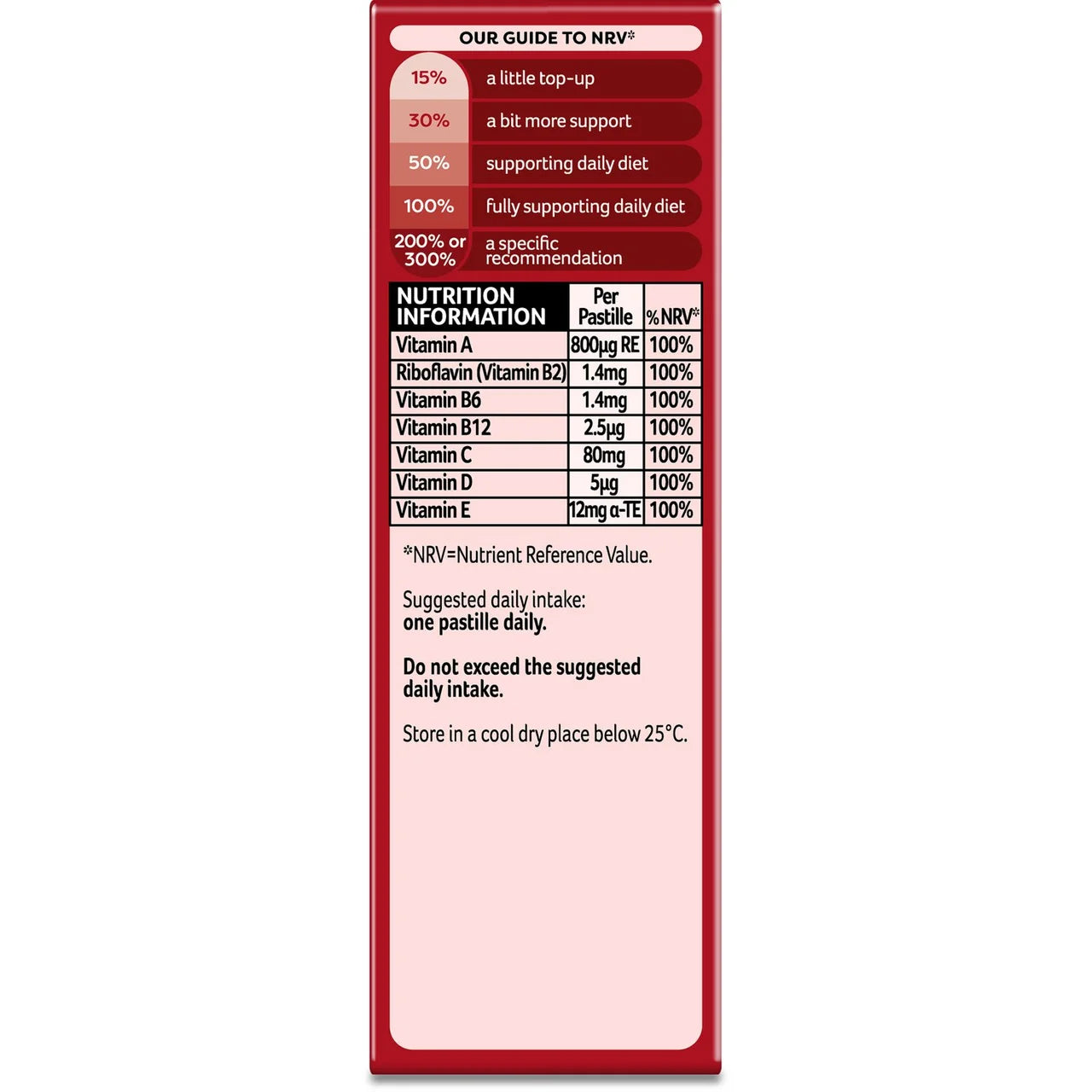 Bassetts Raspberry & Pomegranate Adult Multivitamins 30 per pack