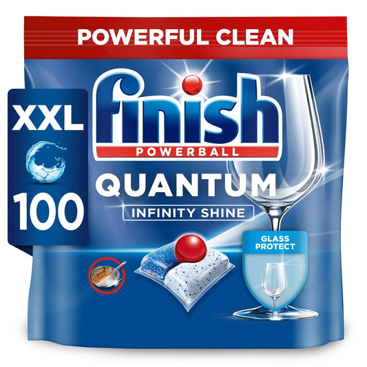 Finish Quantum Infinity Shine Dishwasher Tablets Original 100 per pack