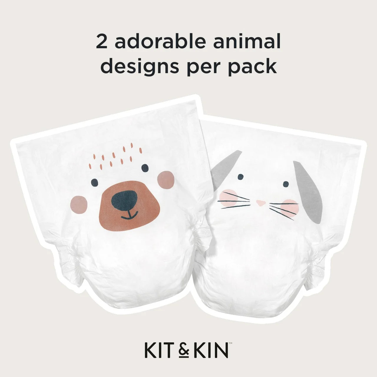 Kit & Kin Hypoallergenic Nappies Size 3 (6-10kg) 32 per pack
